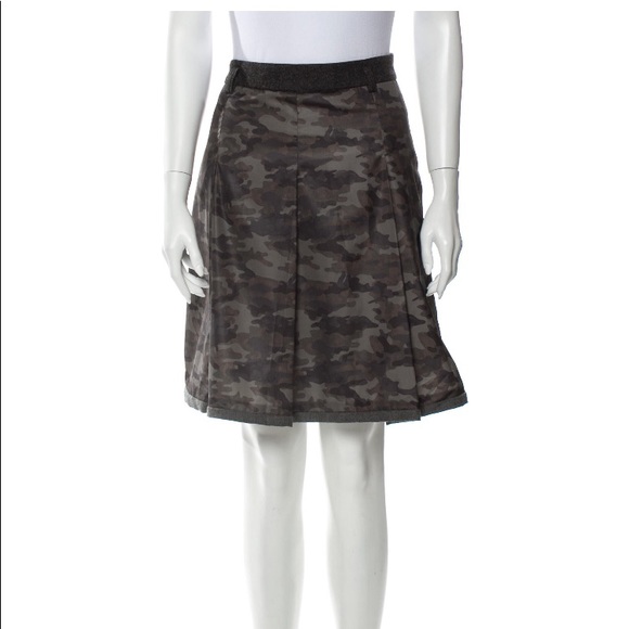 Camo stunning MID-LENGTH SKIRT Max Mara Weekend 6